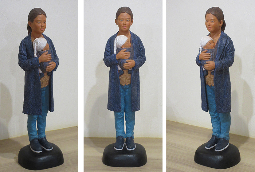 2025年1月16日　にいがた美術作家小品展　彫刻出品作品画像